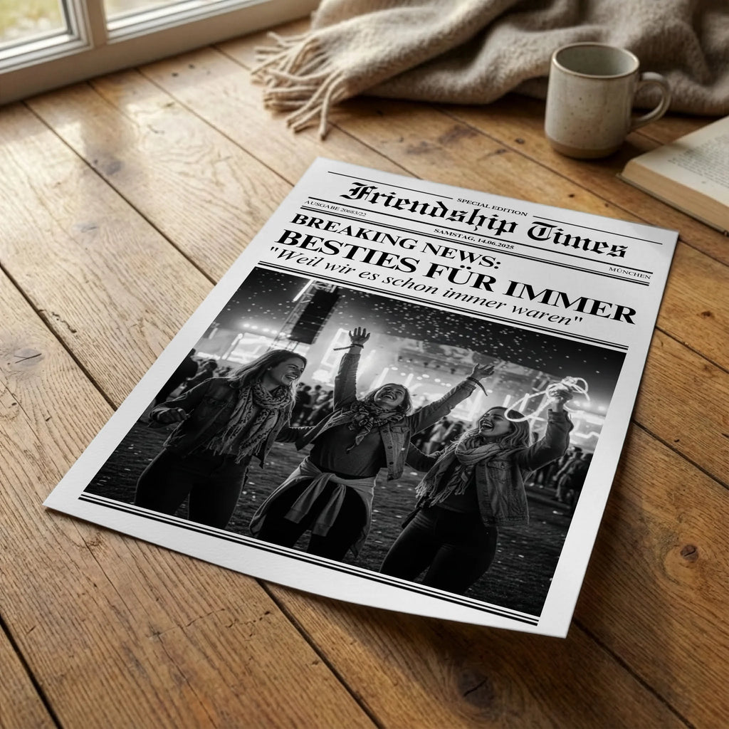 Poster auf dem Boden