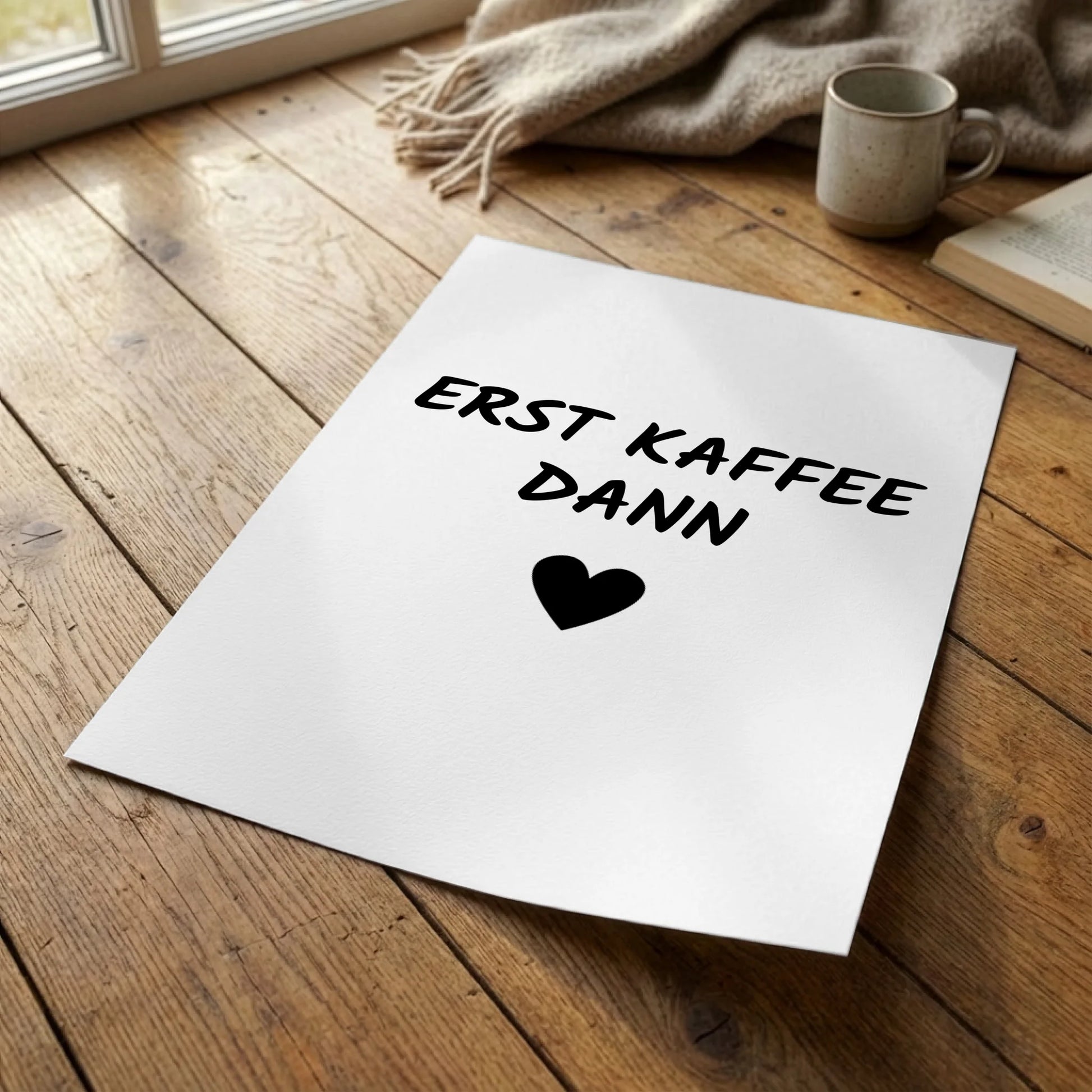 Poster auf dem Boden