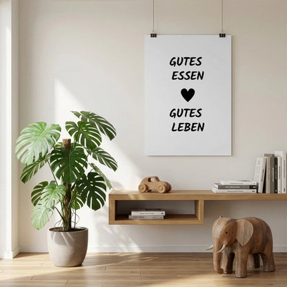 Poster an der Wand