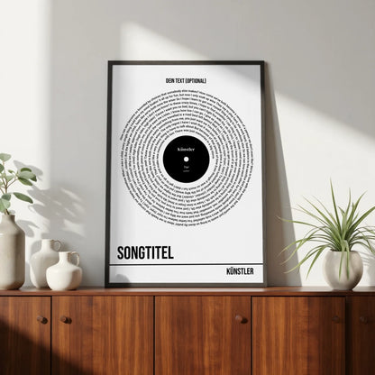 Black standing on dresser