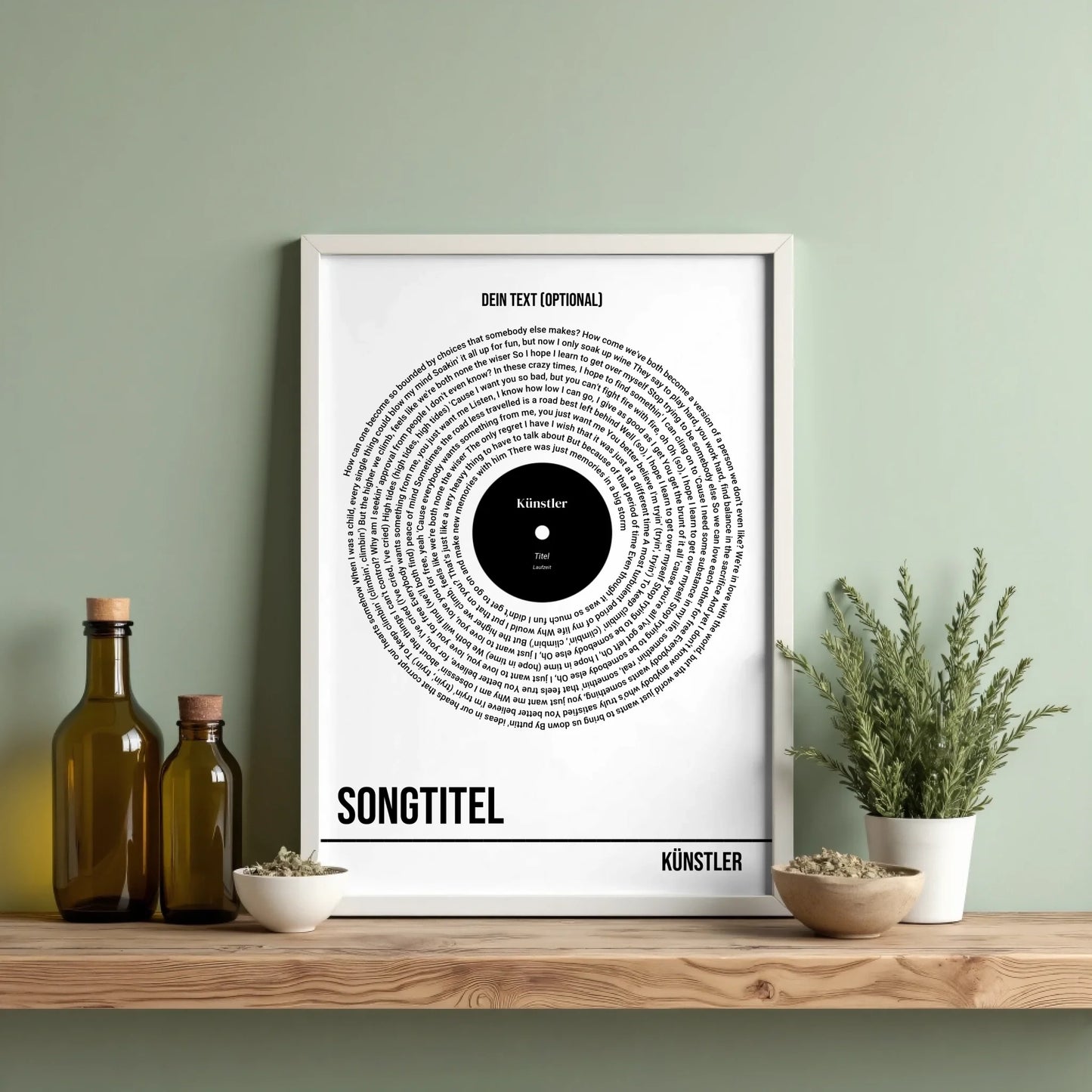 White frontal bottles