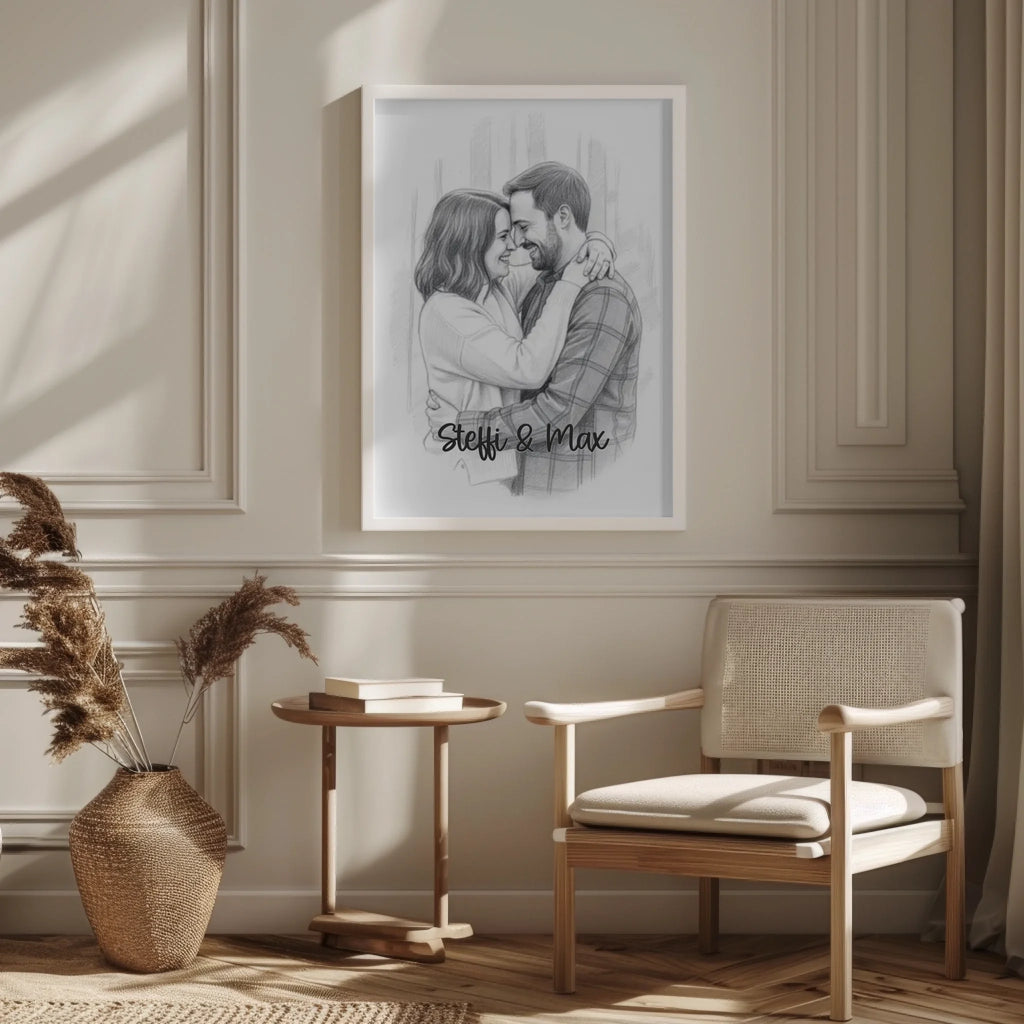 white in room on wall