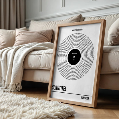 Wood standing at sofa