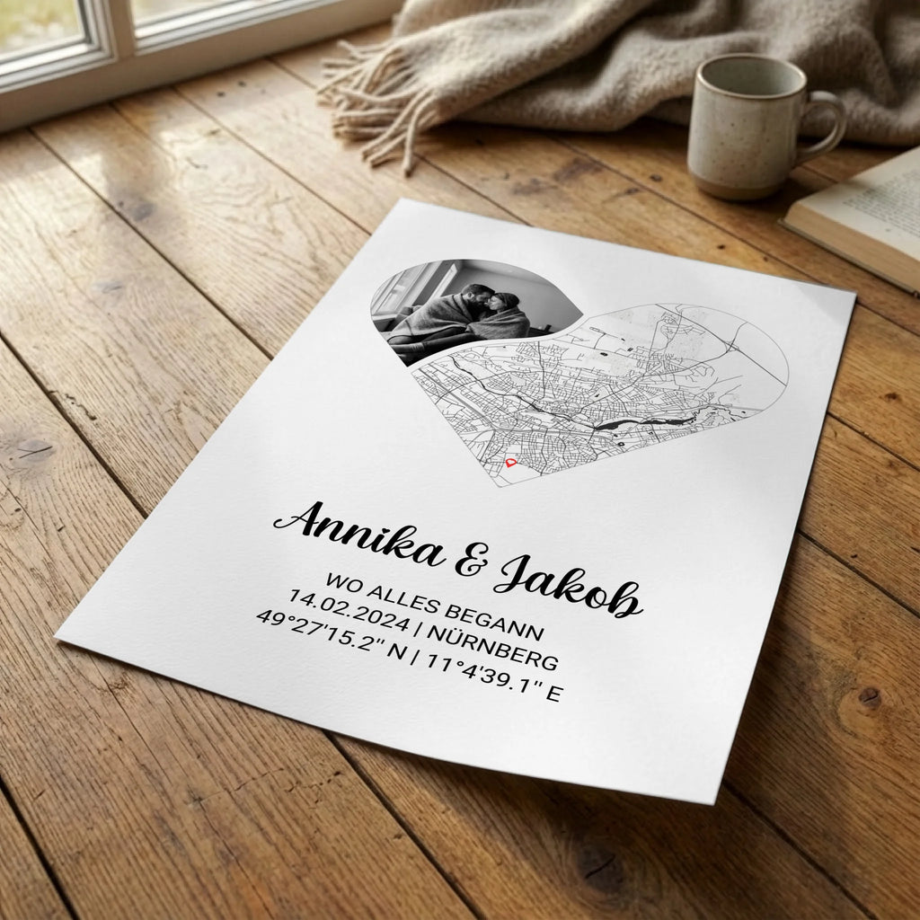 Poster auf dem Boden