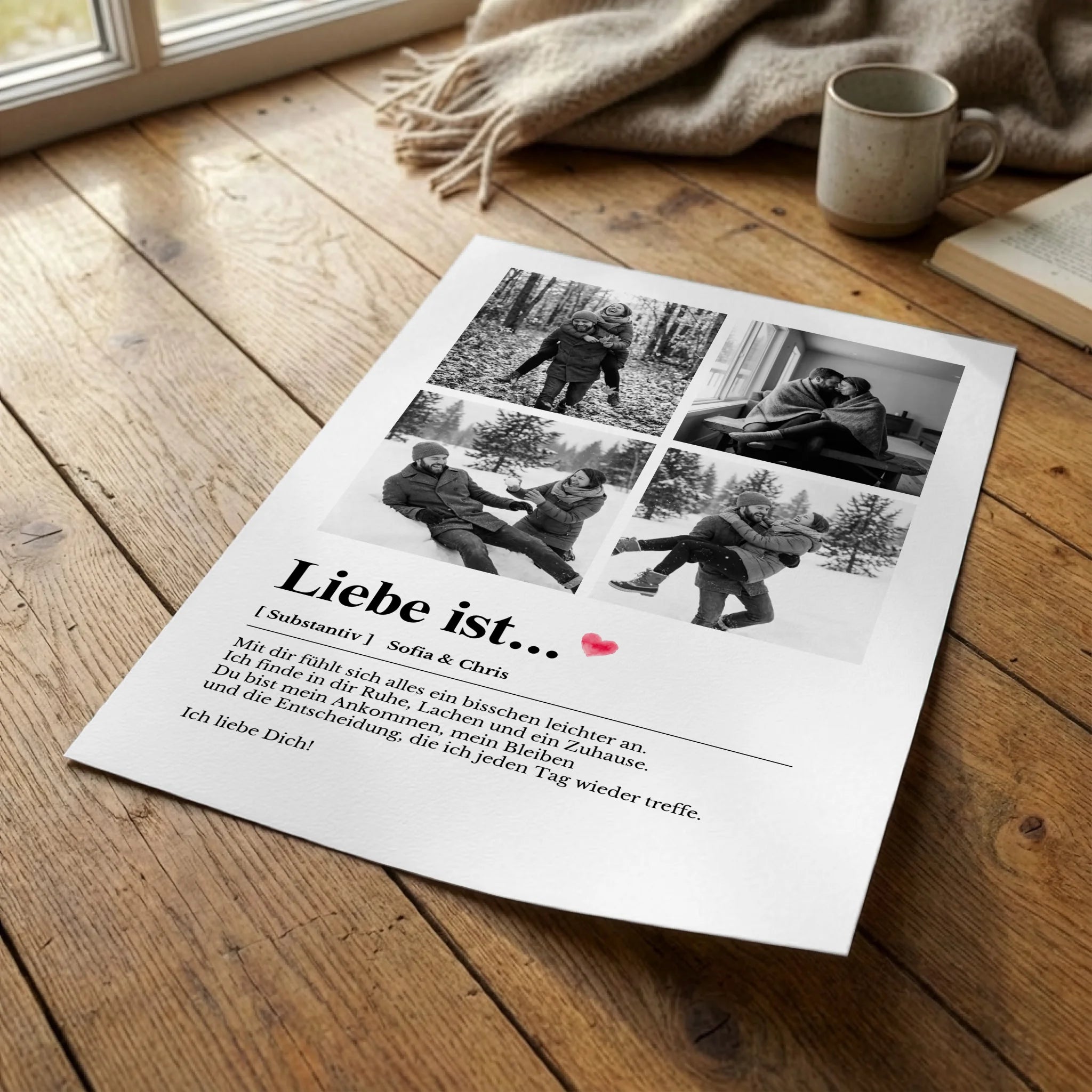 Poster auf dem Boden