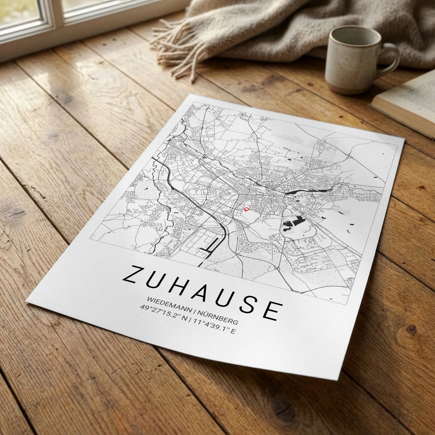 Poster auf dem Boden