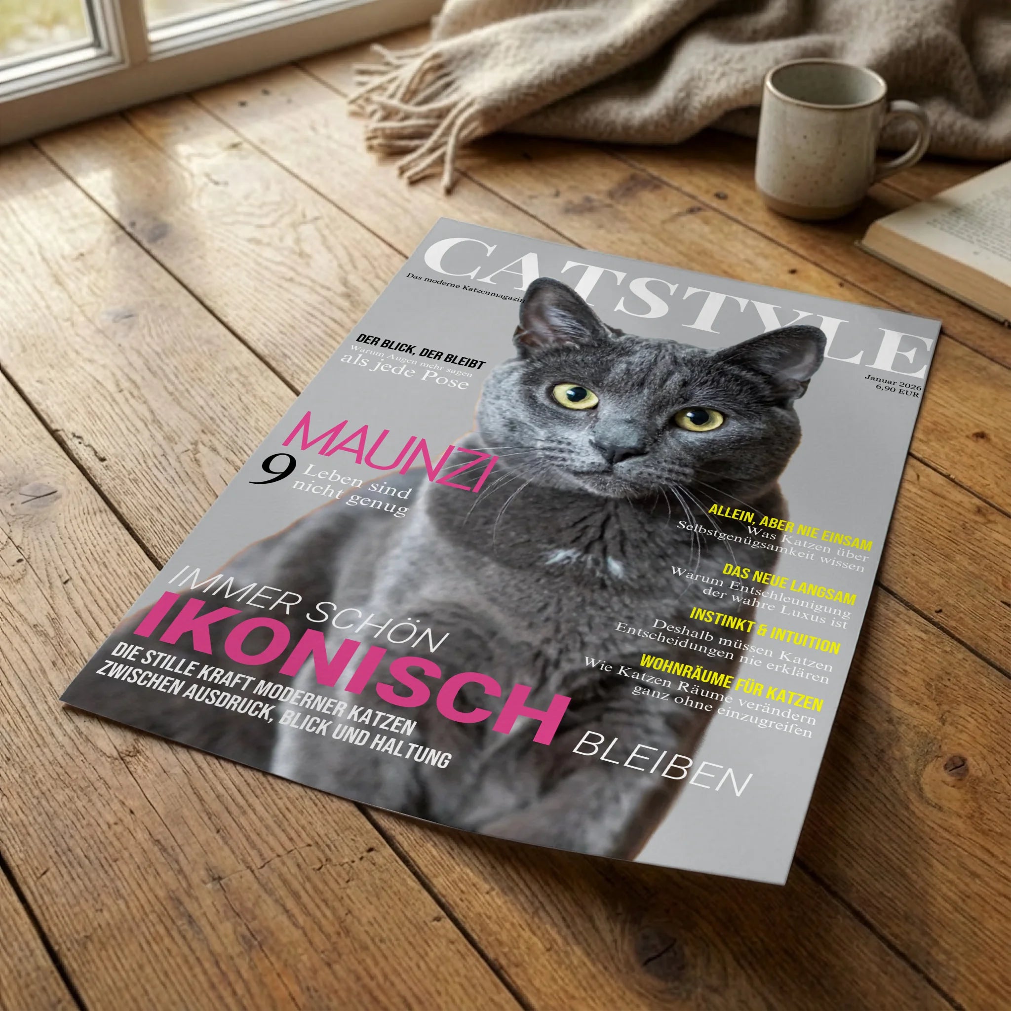 Poster auf dem Boden