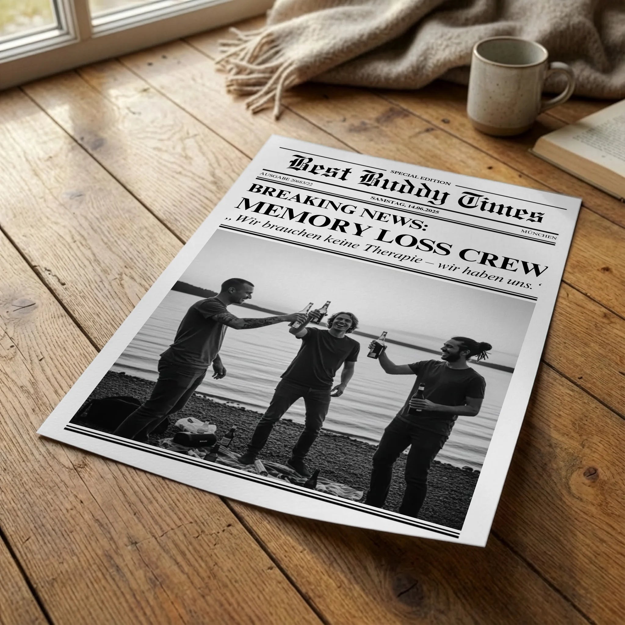 Poster auf dem Boden