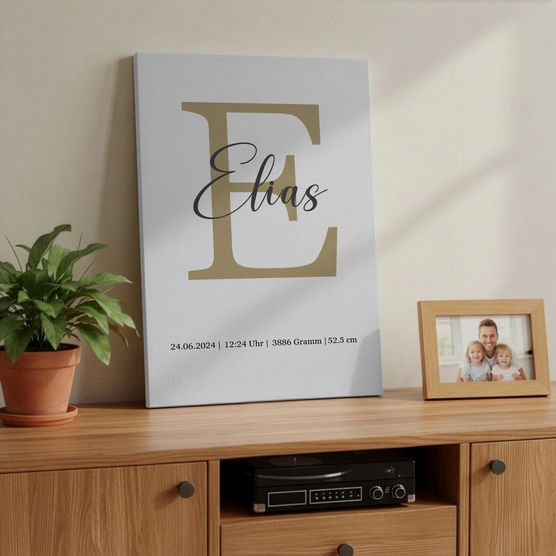 Wohnzimmer Plattenspieler