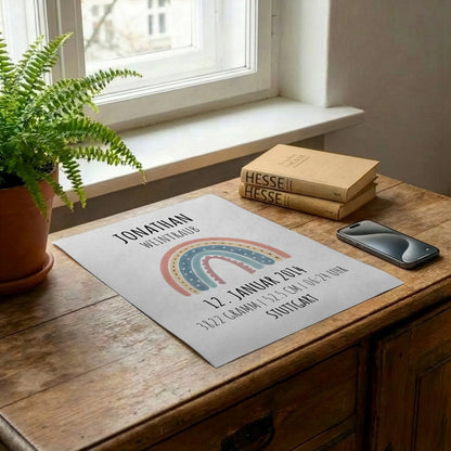 Poster auf Kommode