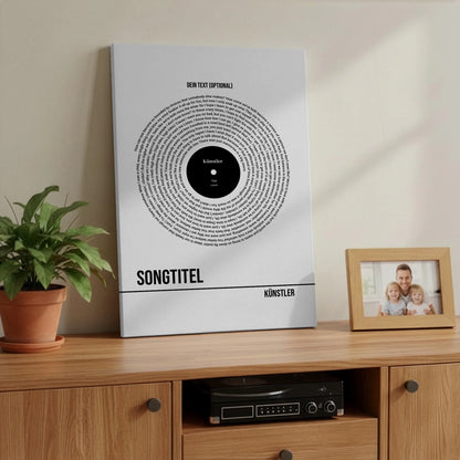 Wohnzimmer Plattenspieler