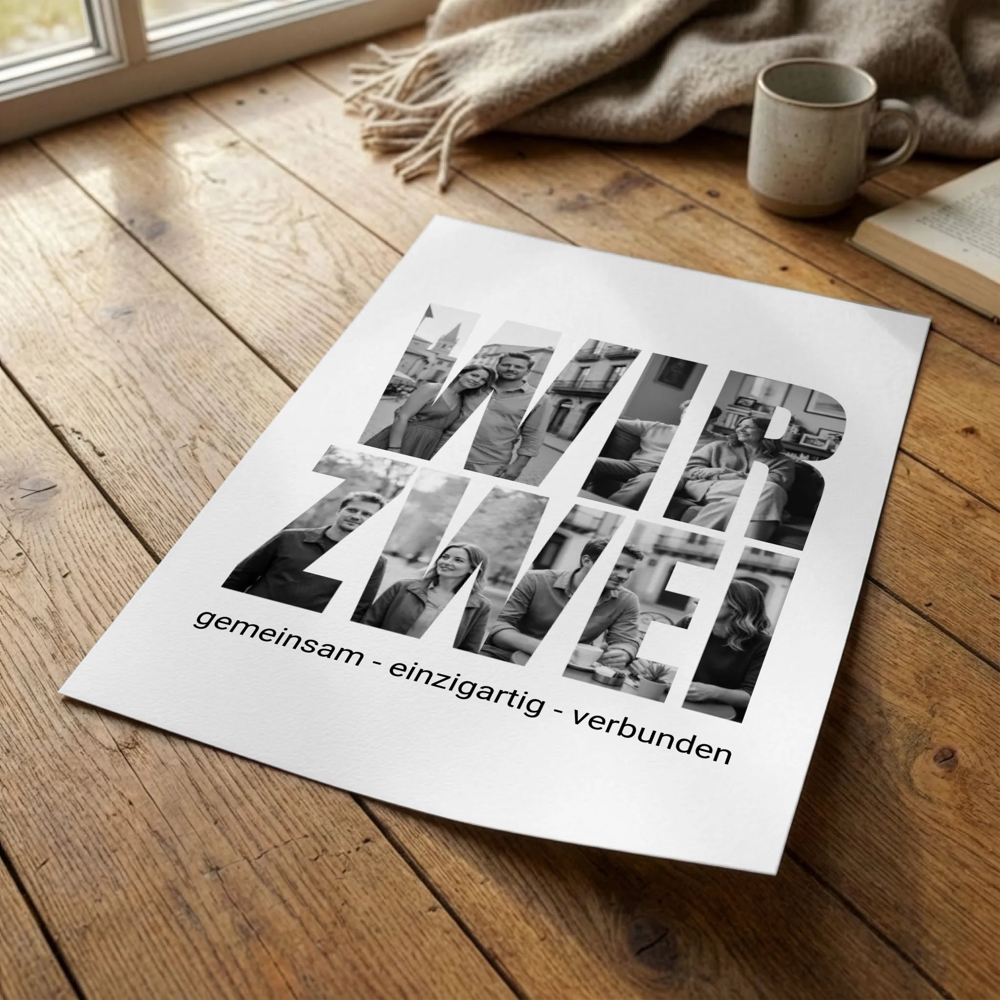 Poster auf dem Boden