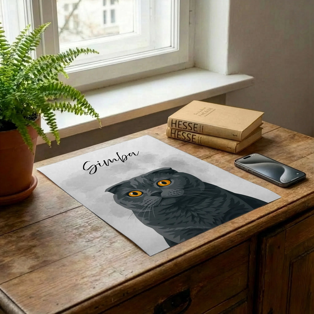 Poster auf Kommode