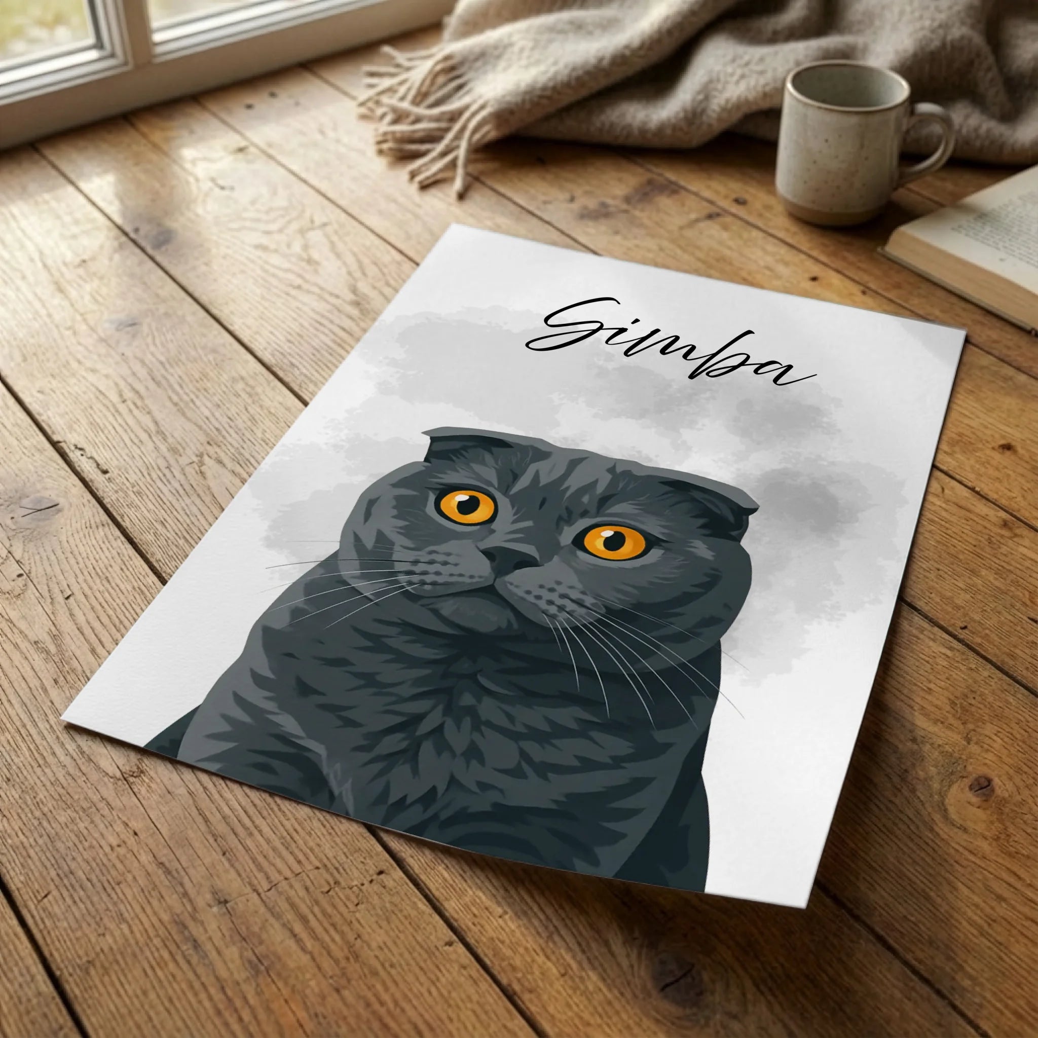 Poster auf dem Boden
