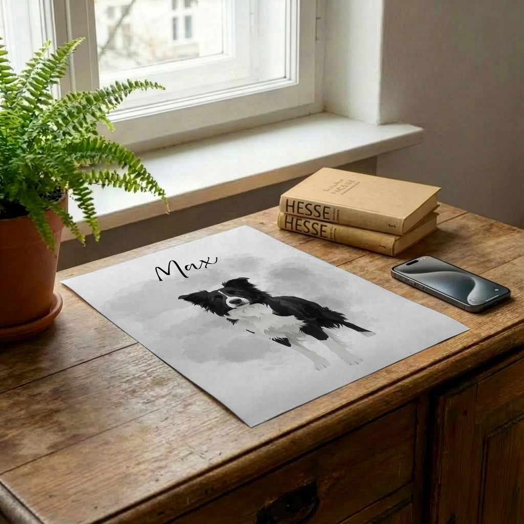 Poster auf Kommode