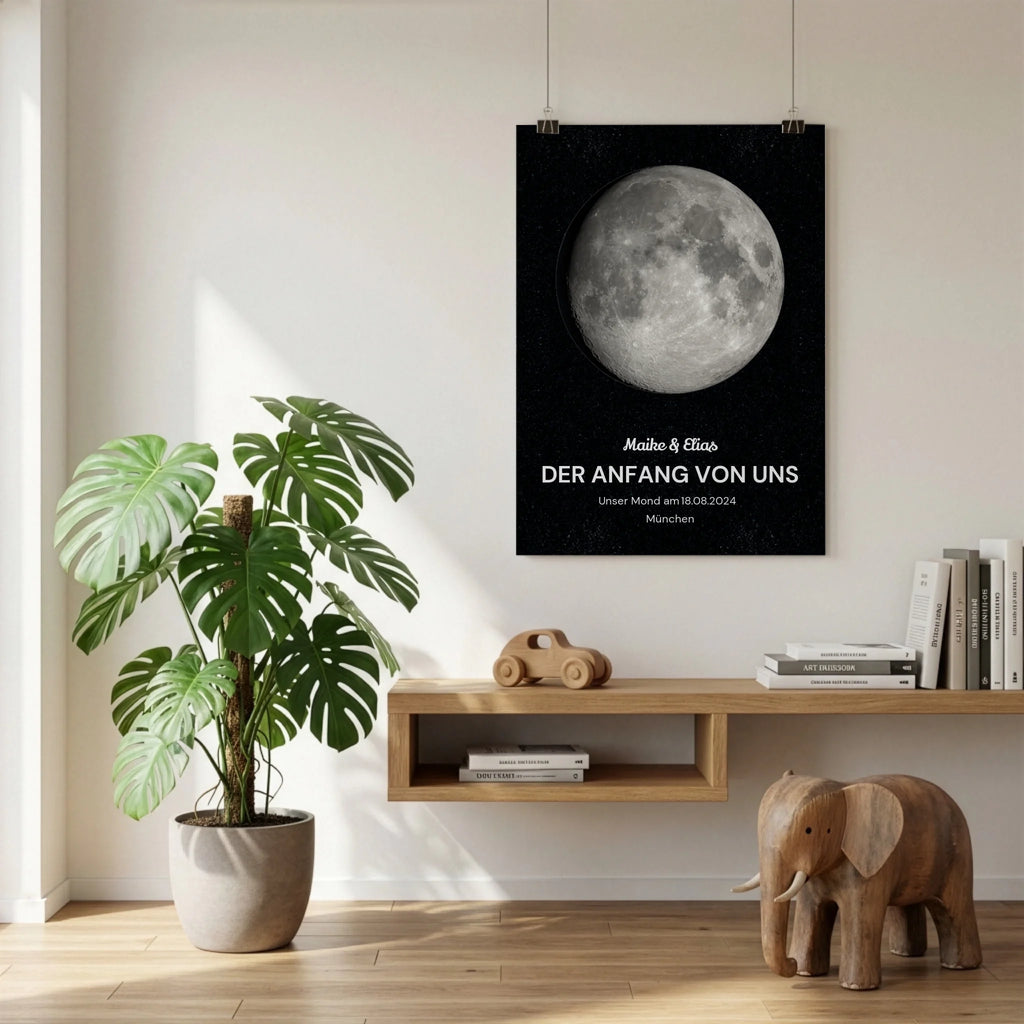 Poster an der Wand