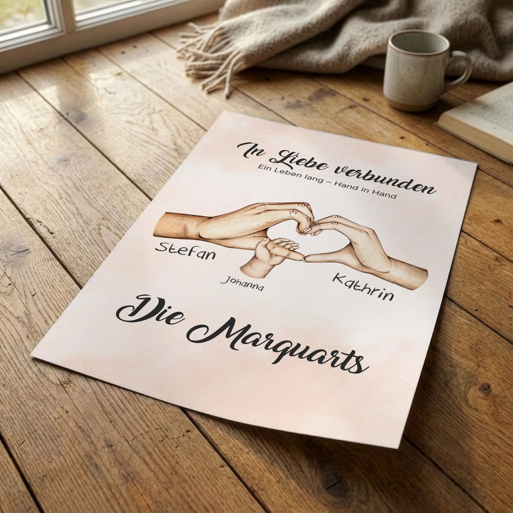 Poster auf dem Boden