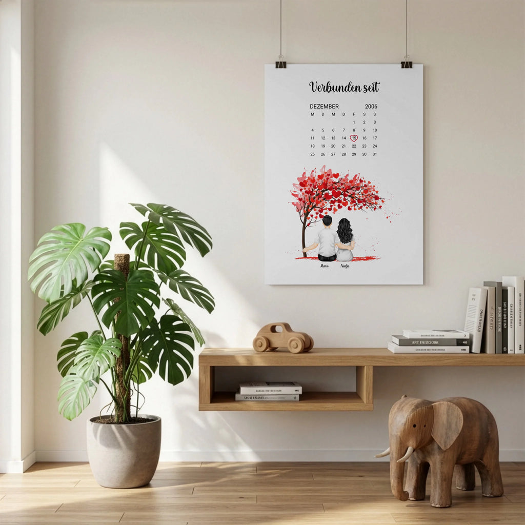 Poster an der Wand