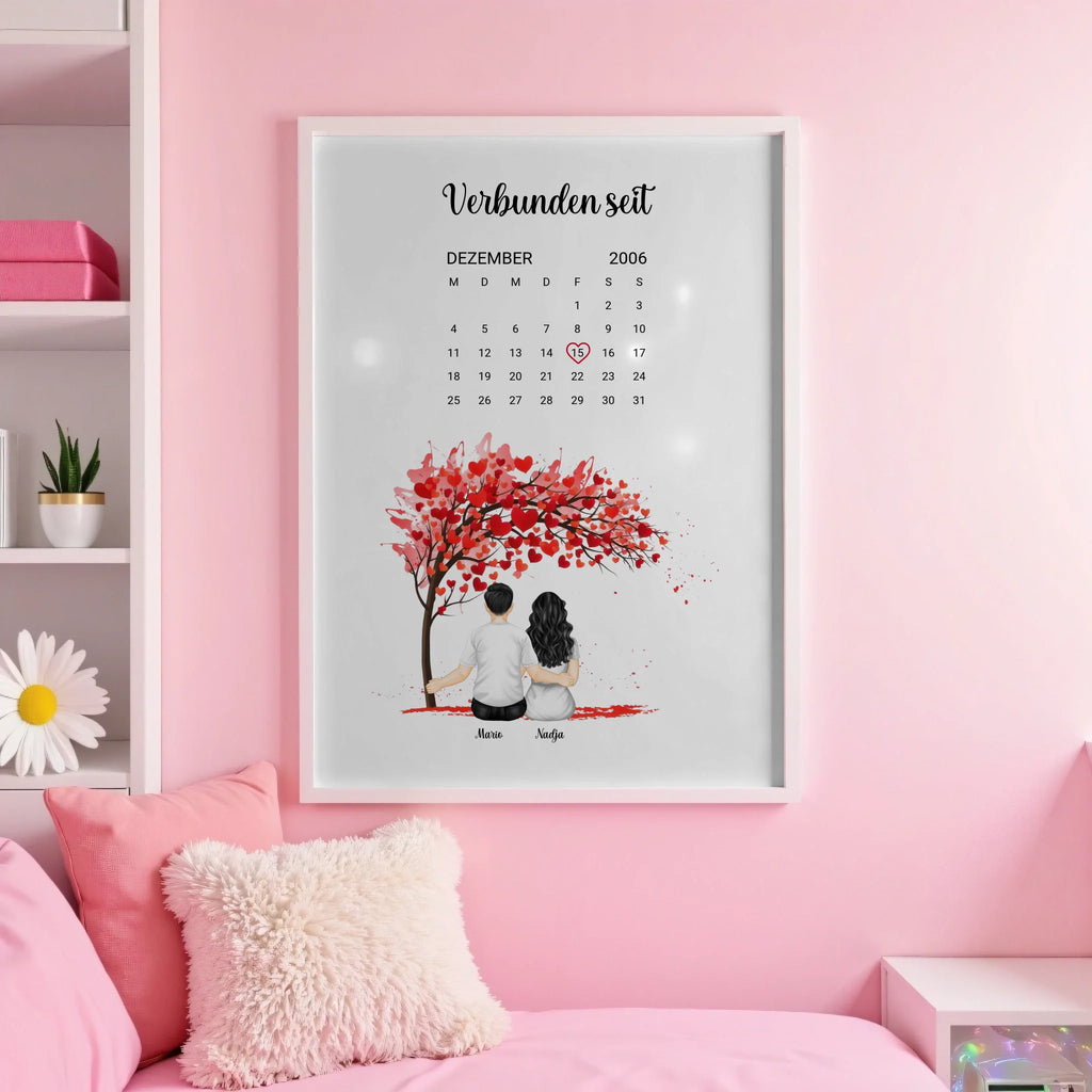 White pink wall