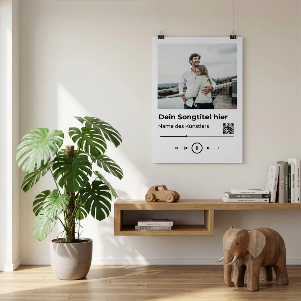 Poster an der Wand