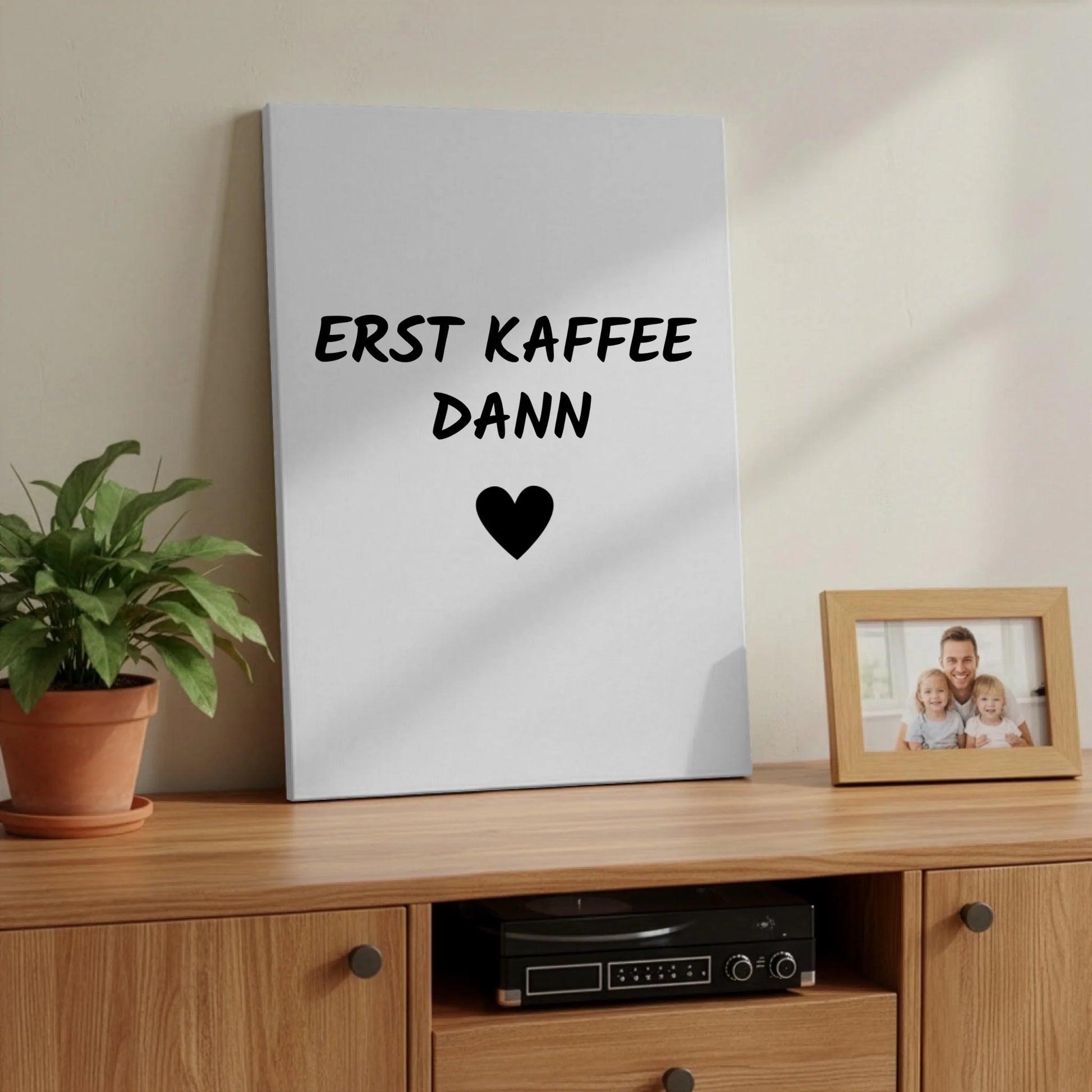 Wohnzimmer Plattenspieler