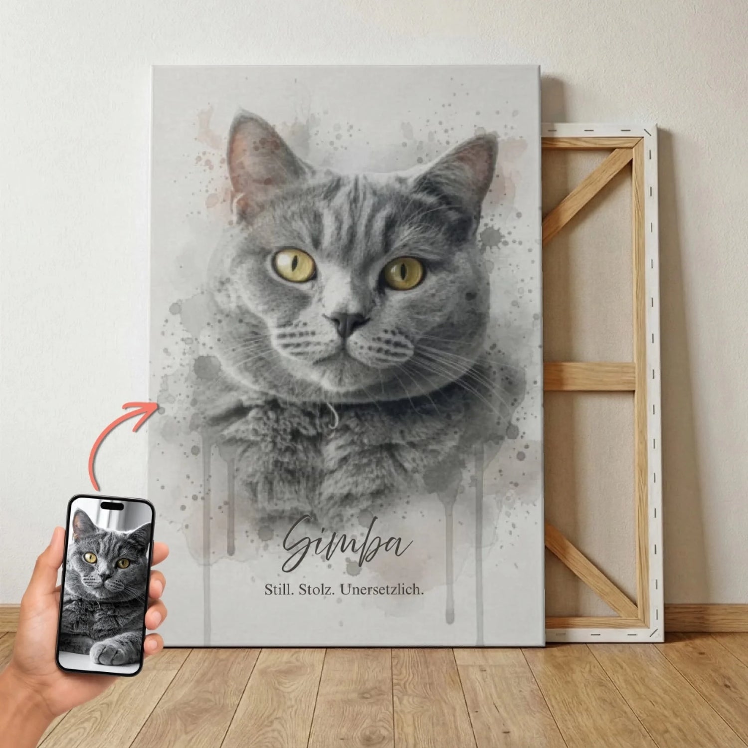 Katze Mockup
