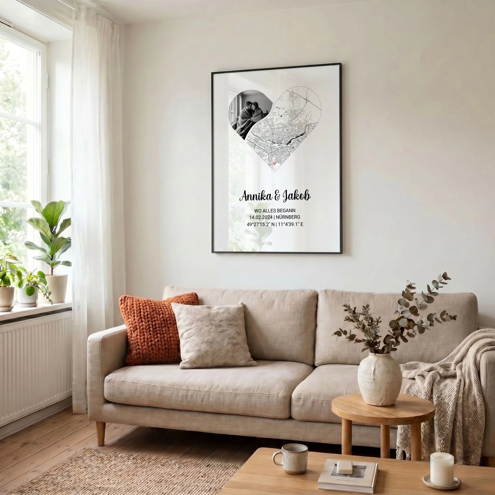 34 Poster schwarz Wohnzimmer
