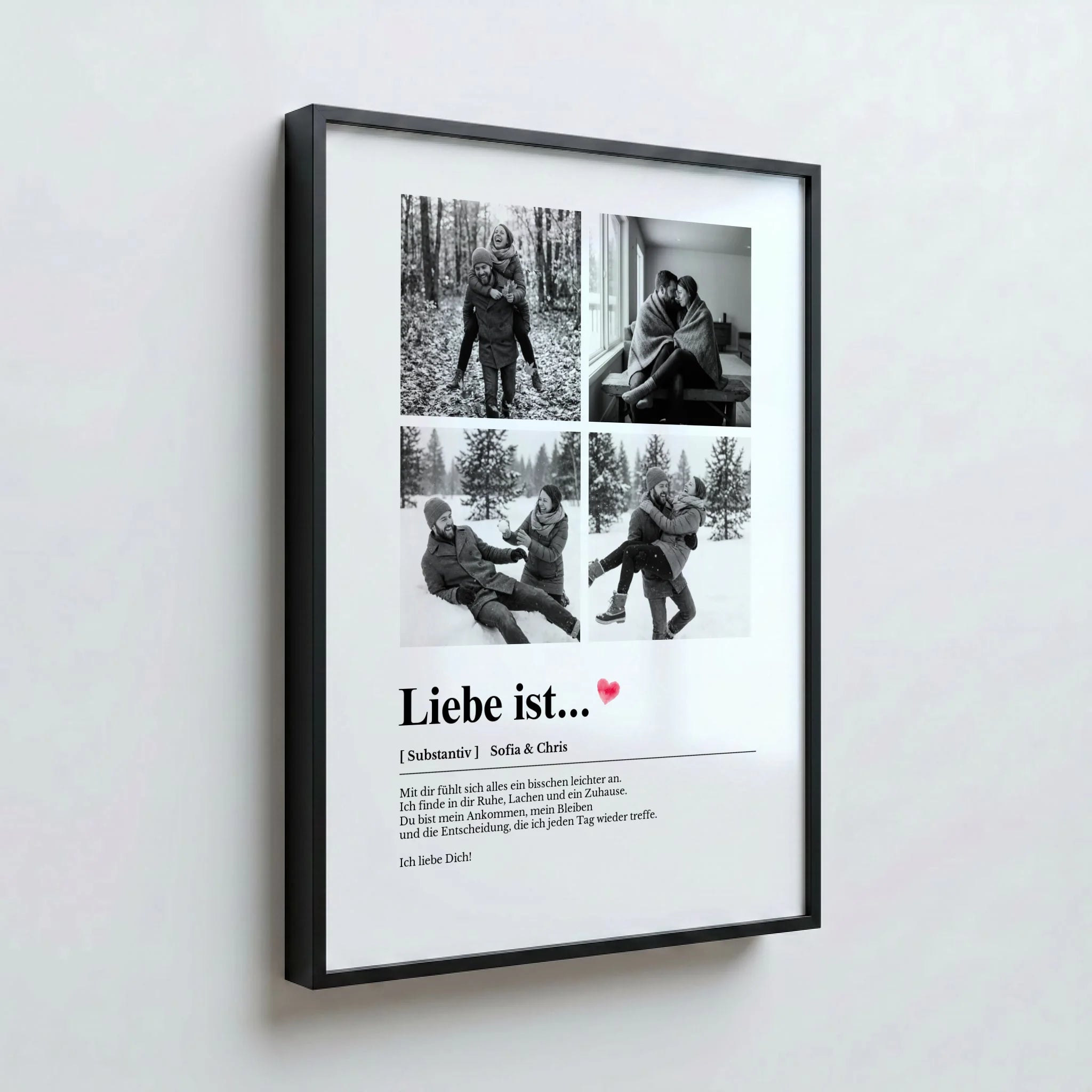 43 Poster schwarz
