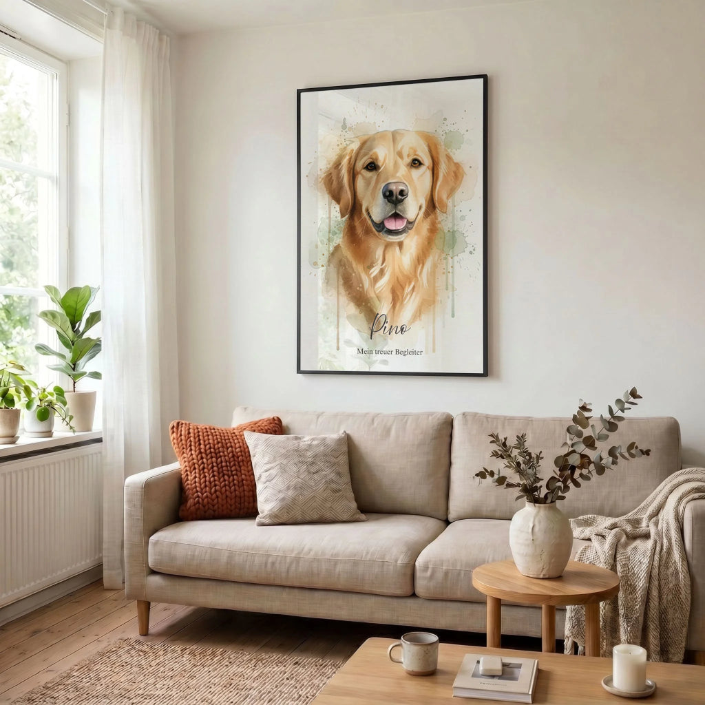 23 Poster schwarz Wohnzimmer
