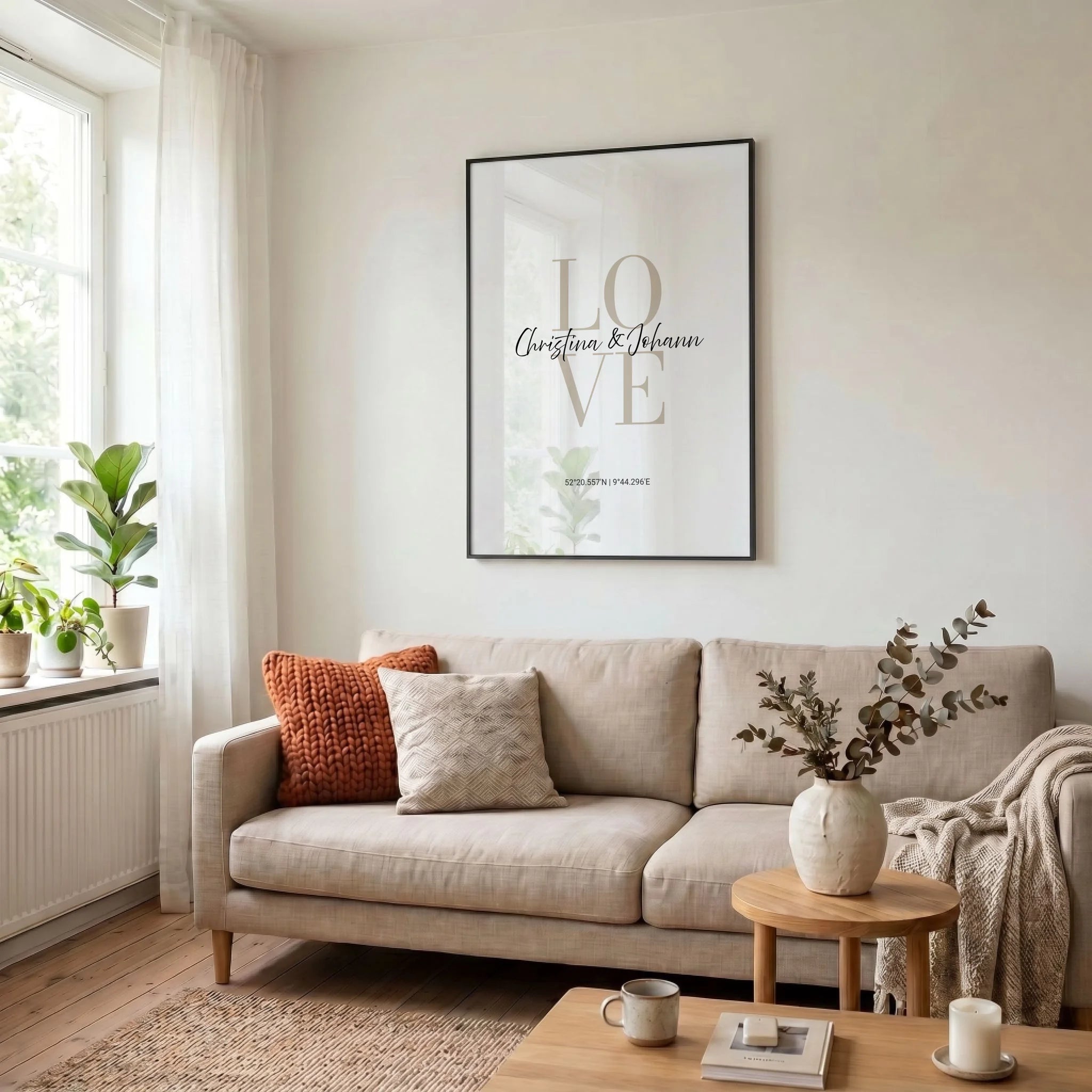 34 Poster schwarz Wohnzimmer