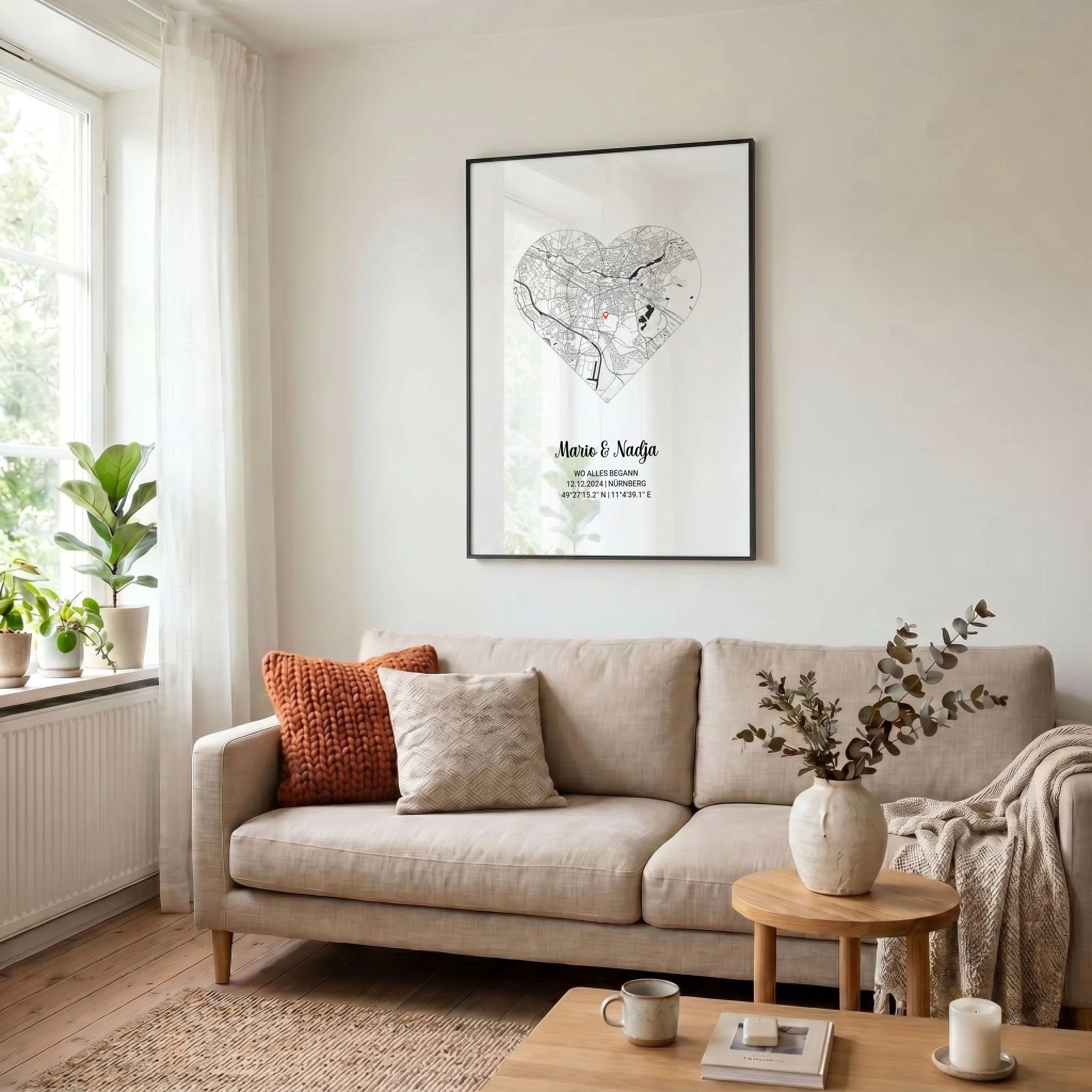 34 Poster schwarz Wohnzimmer