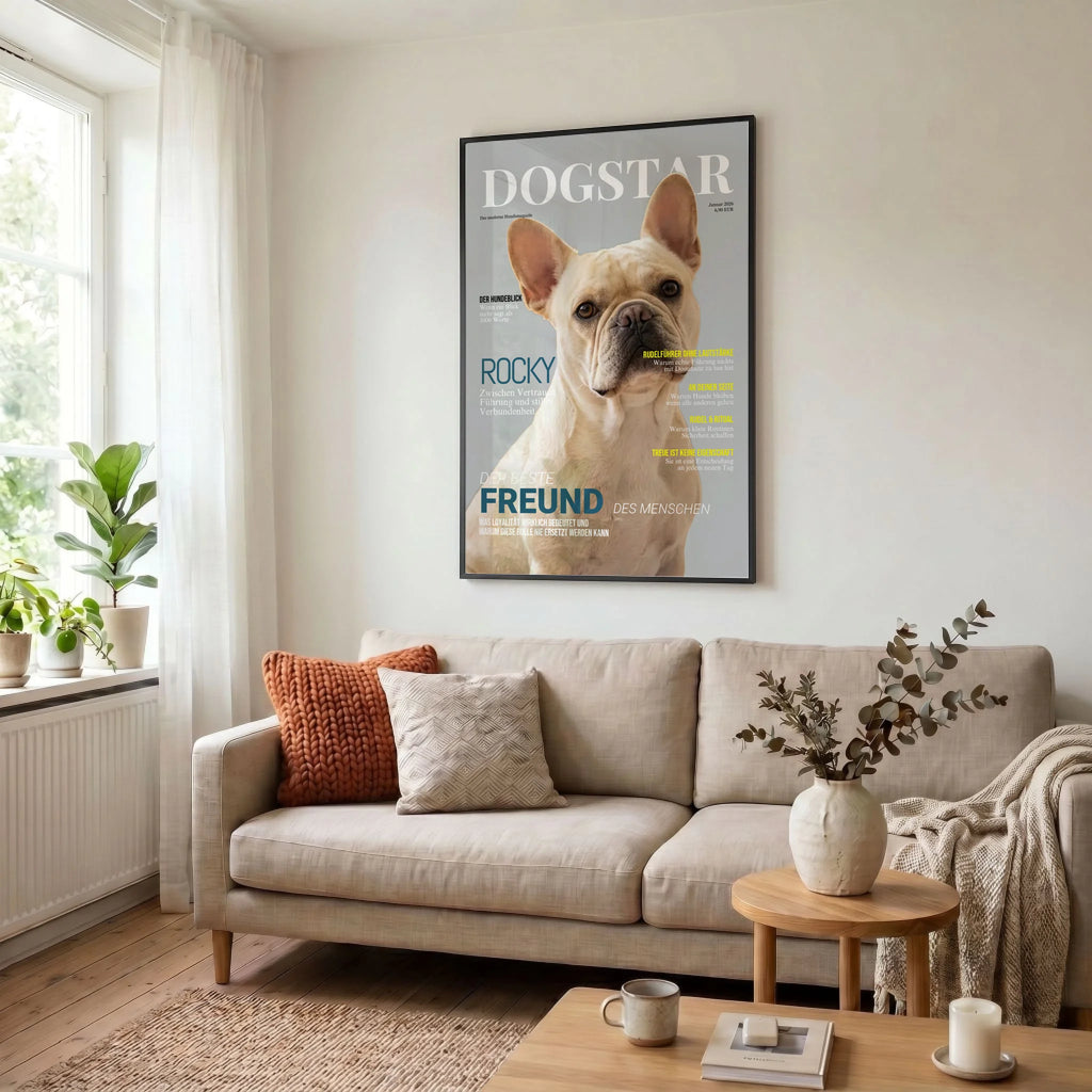 23 Poster schwarz Wohnzimmer