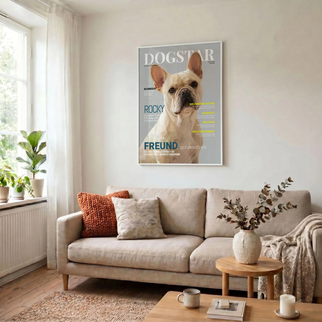 34 Poster weiss Wohnzimmer