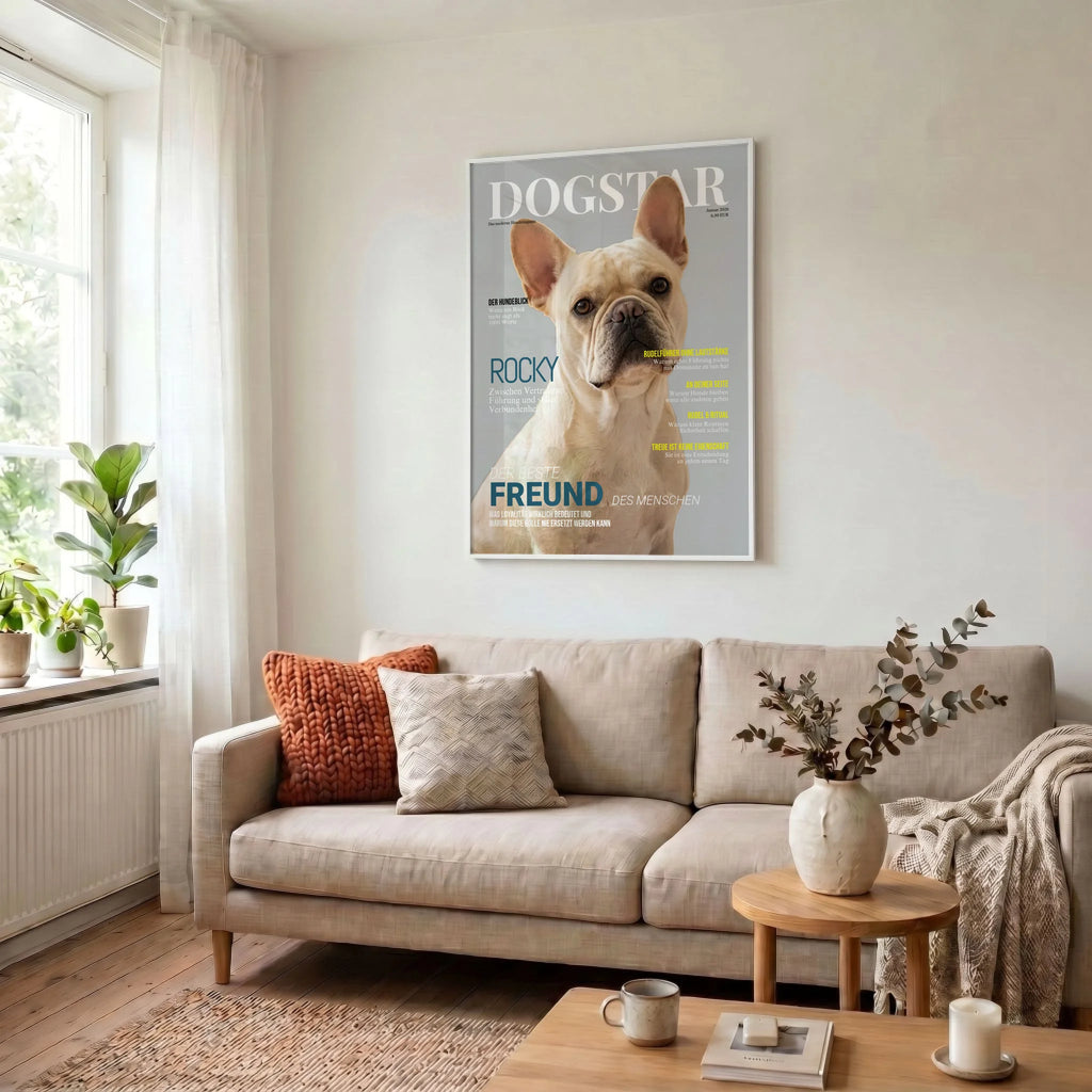 34 Poster weiss Wohnzimmer
