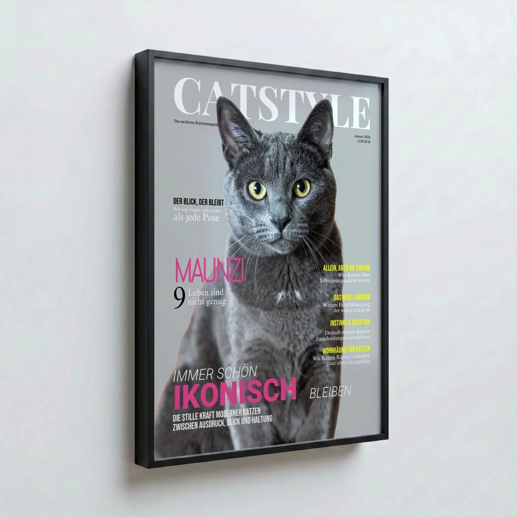 43 Poster schwarz