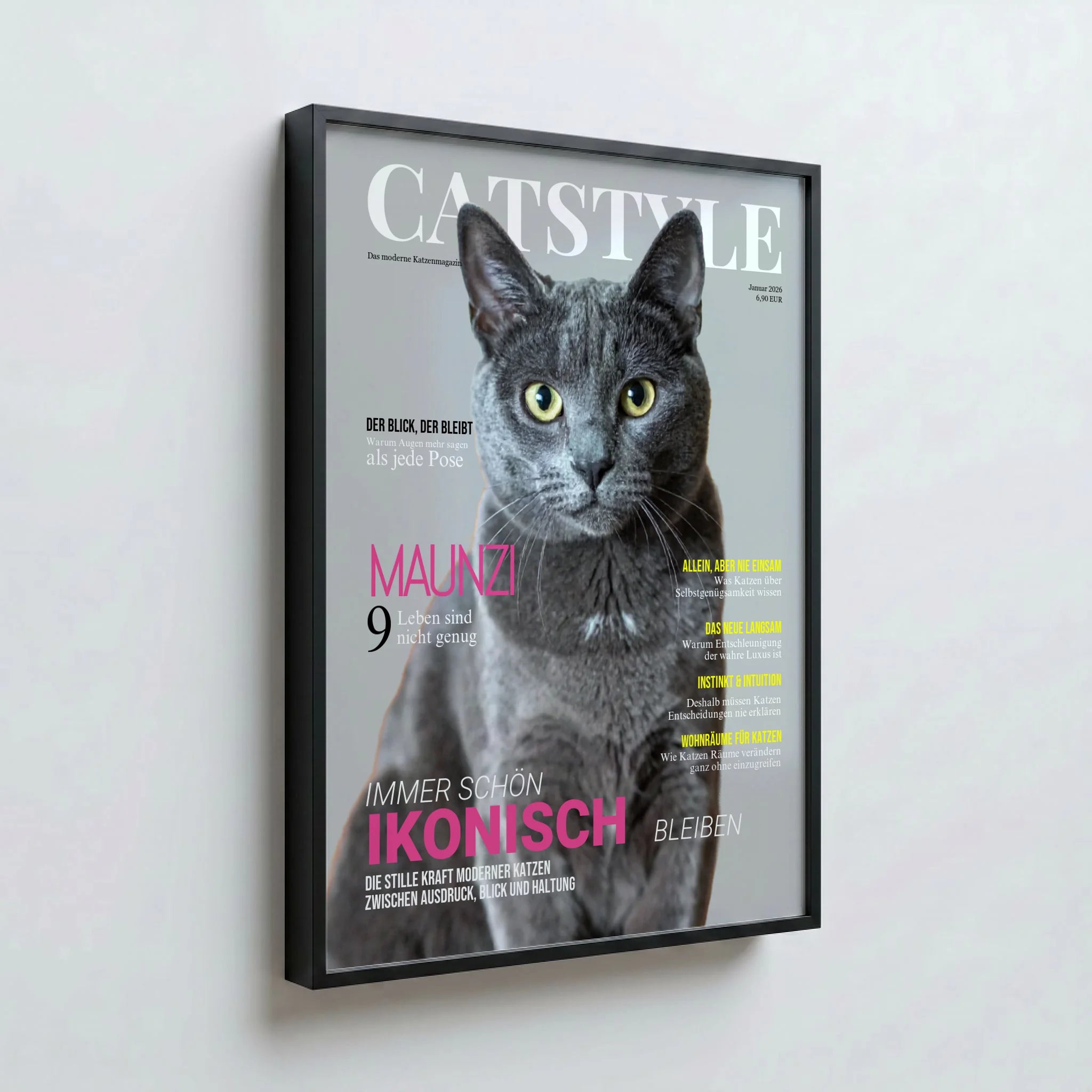 43 Poster schwarz