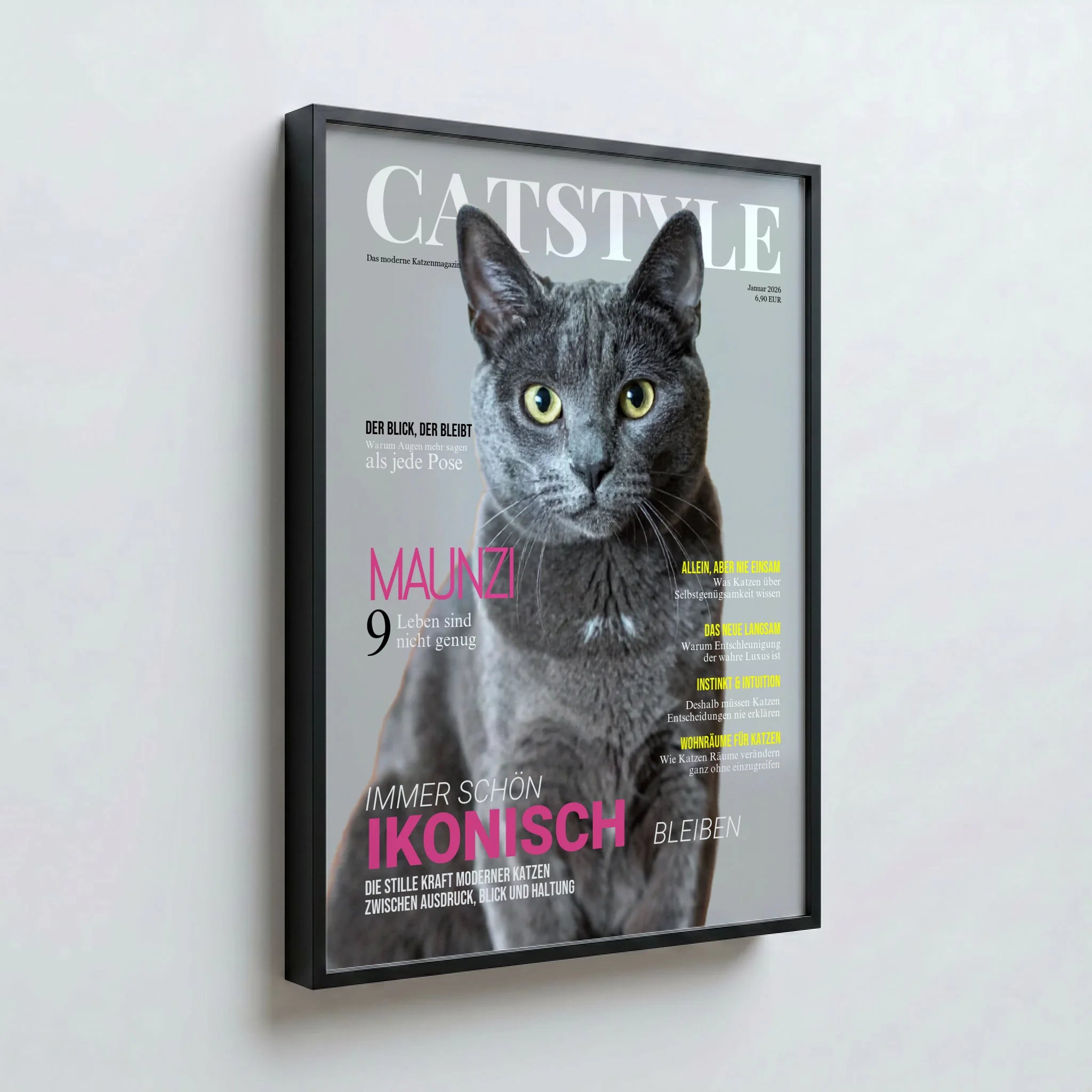 43 Poster schwarz