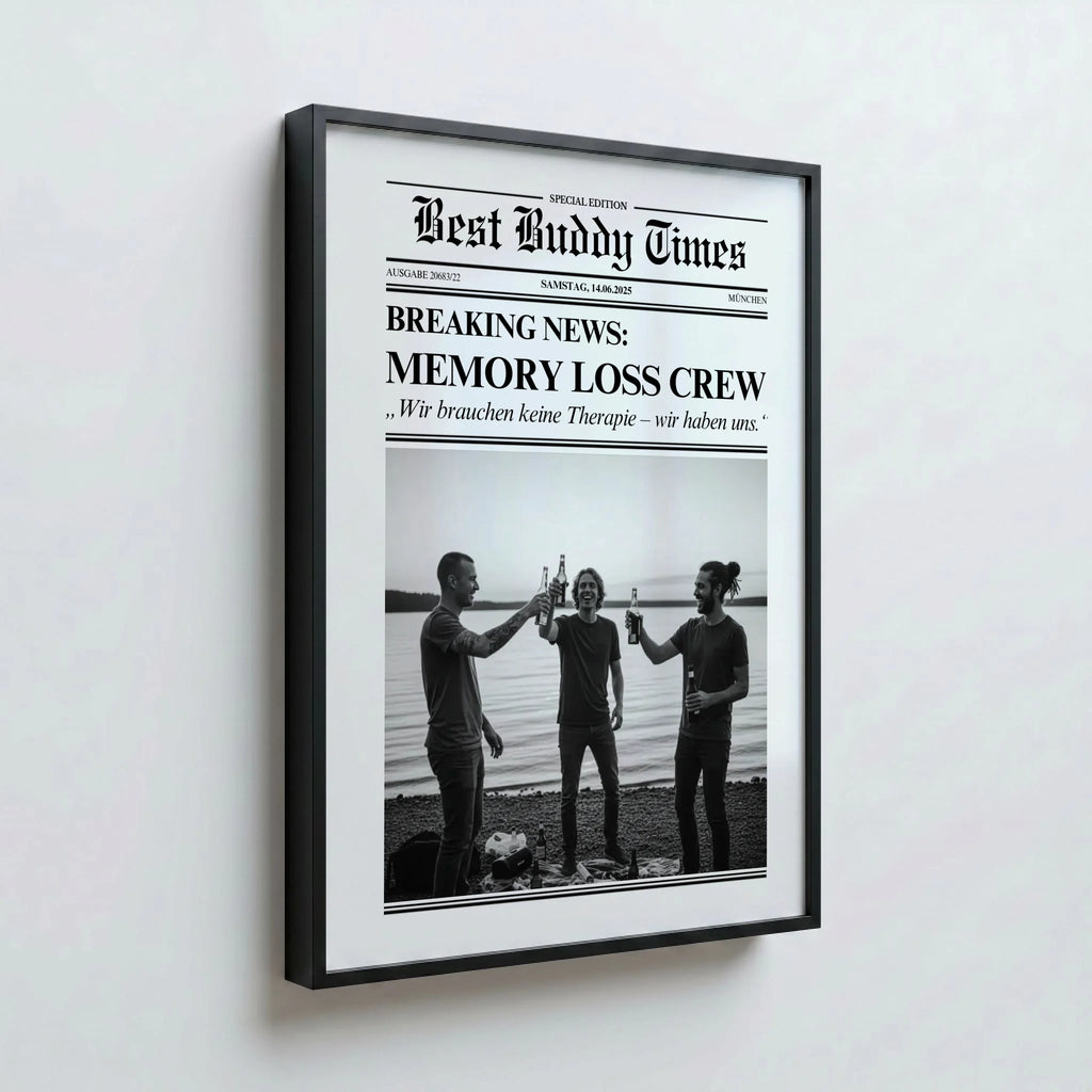 43 Poster schwarz