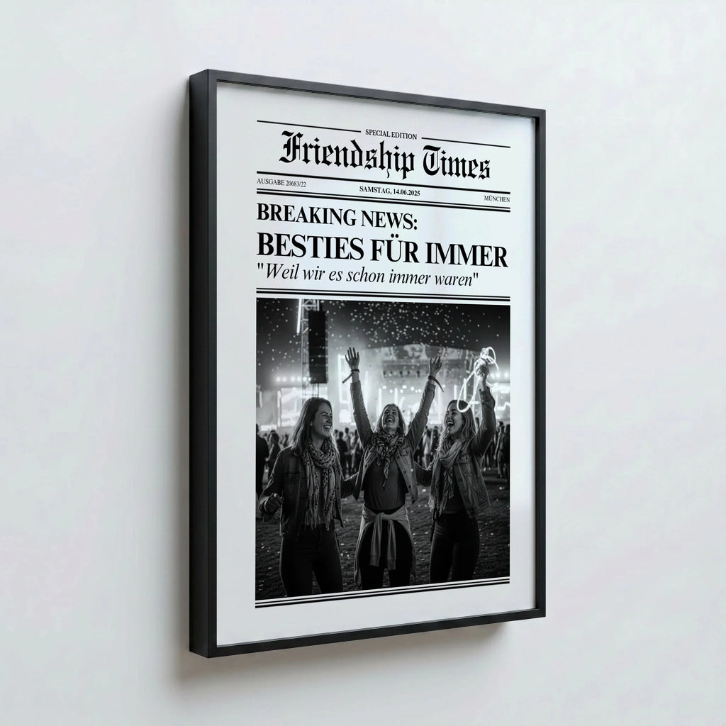 43 Poster schwarz