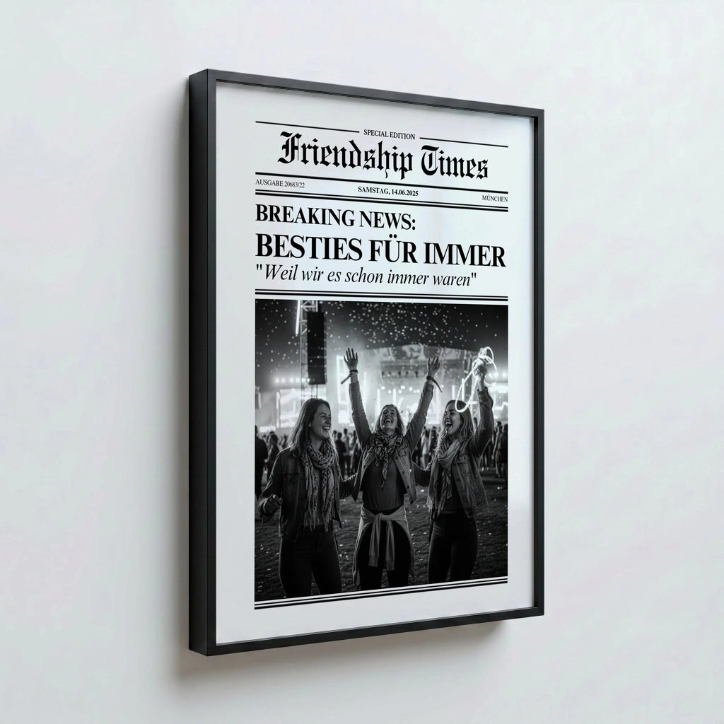 43 Poster schwarz