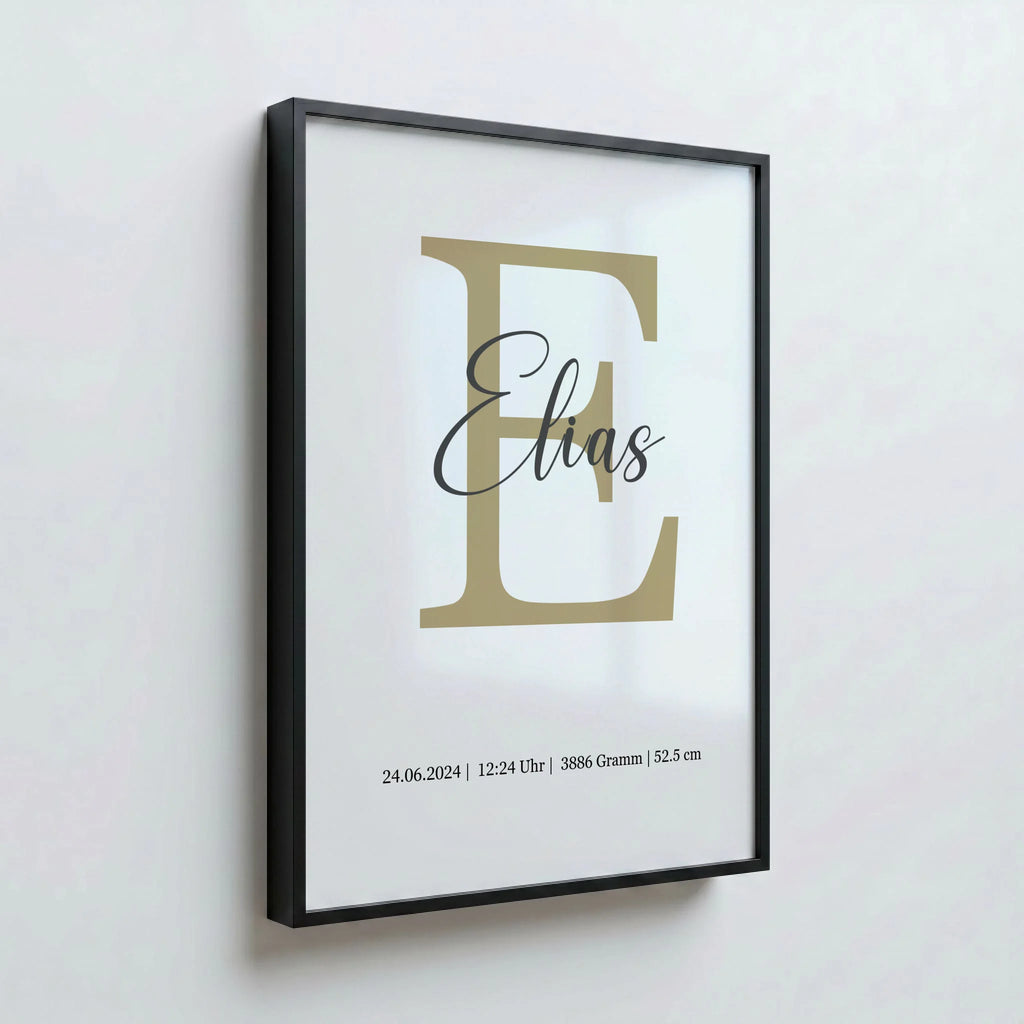43 Poster schwarz