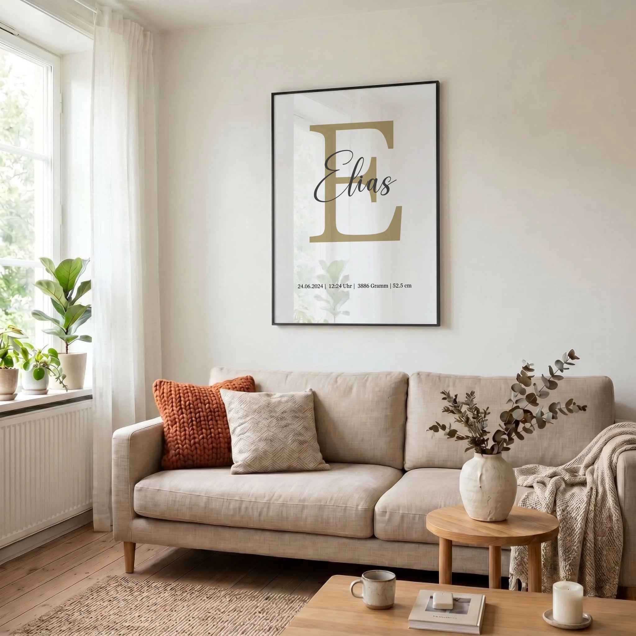 34 Poster schwarz Wohnzimmer