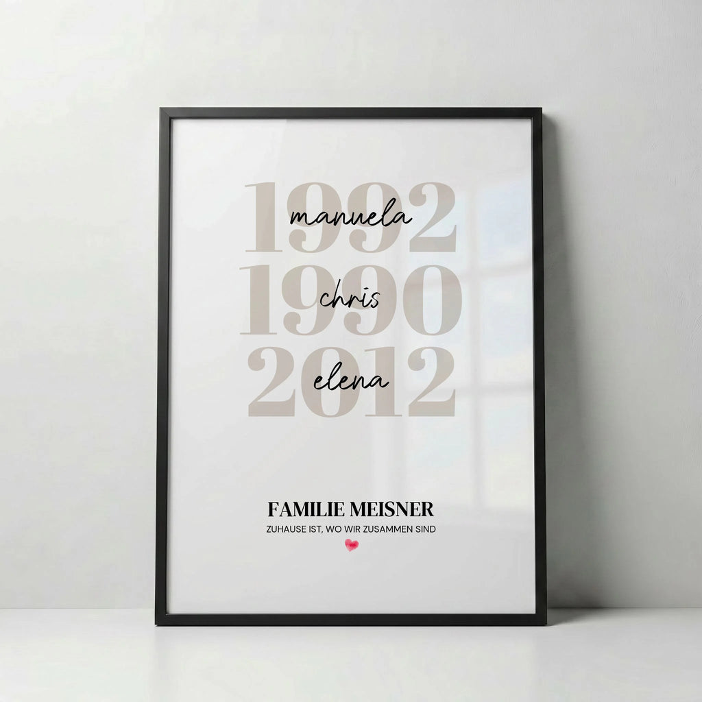 34 Poster schwarz