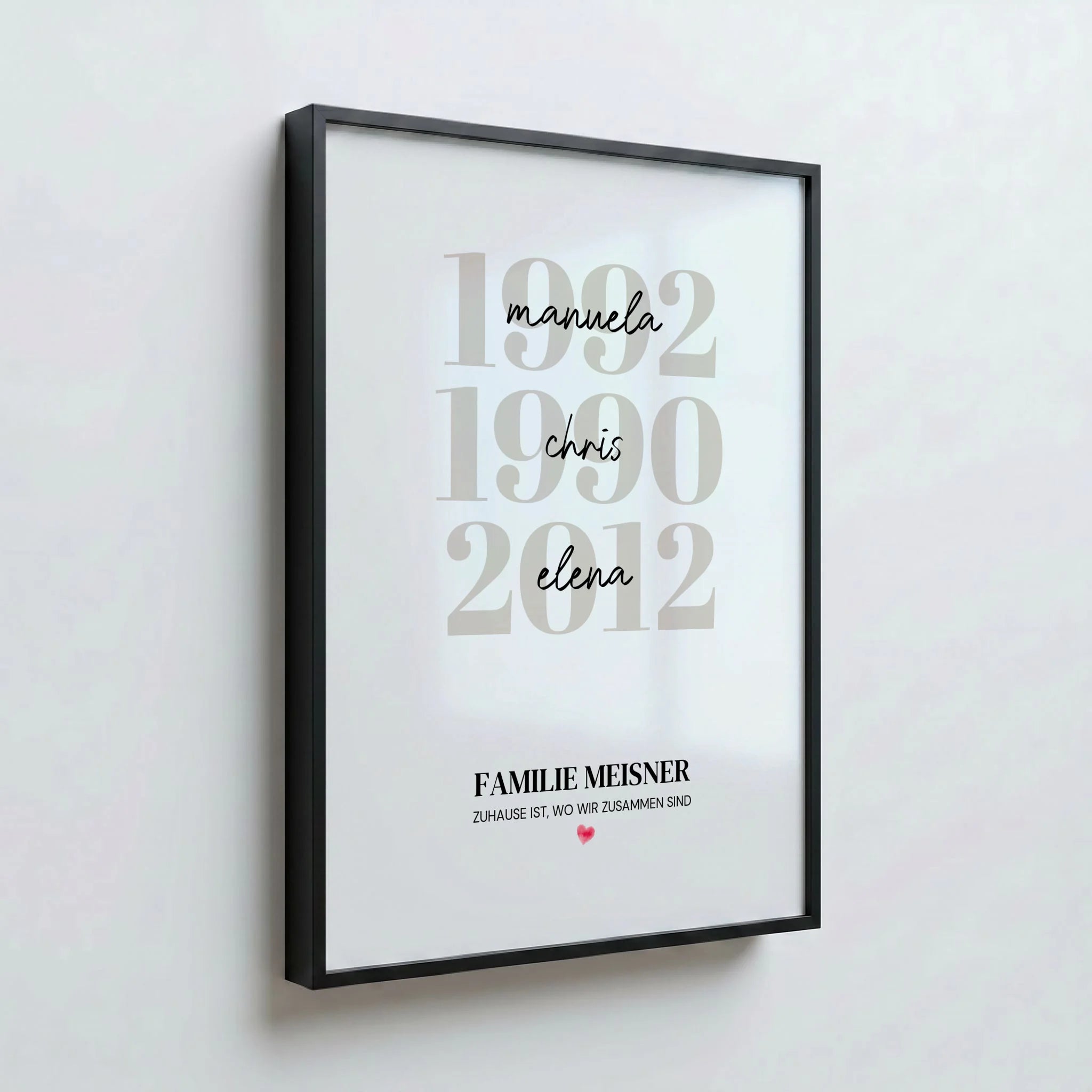 43 Poster schwarz