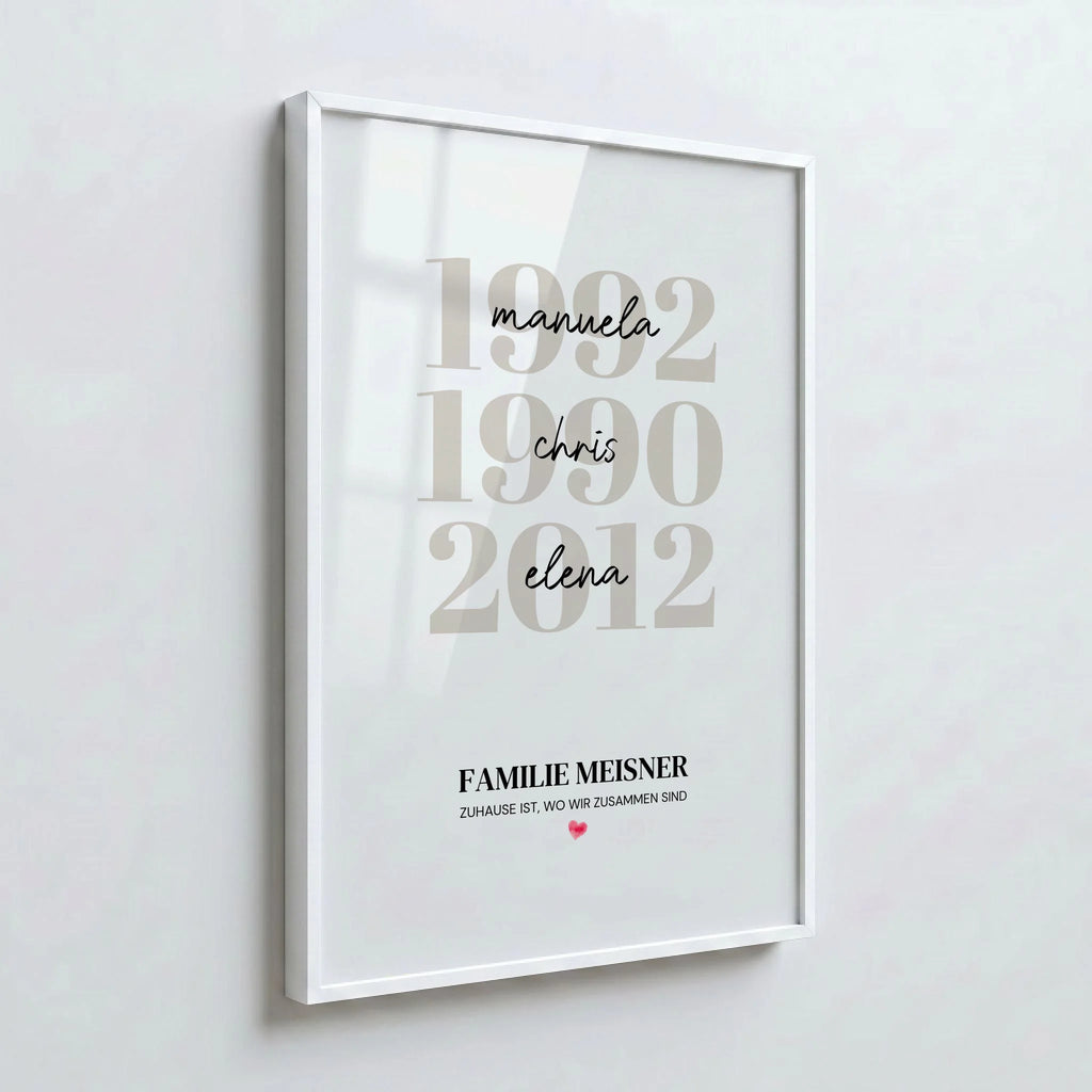 23 Poster weiss