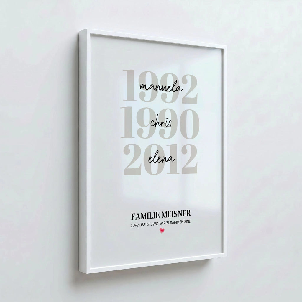 43 Poster weiss