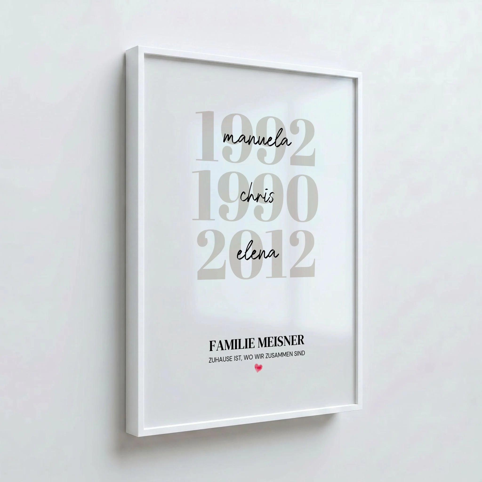43 Poster weiss