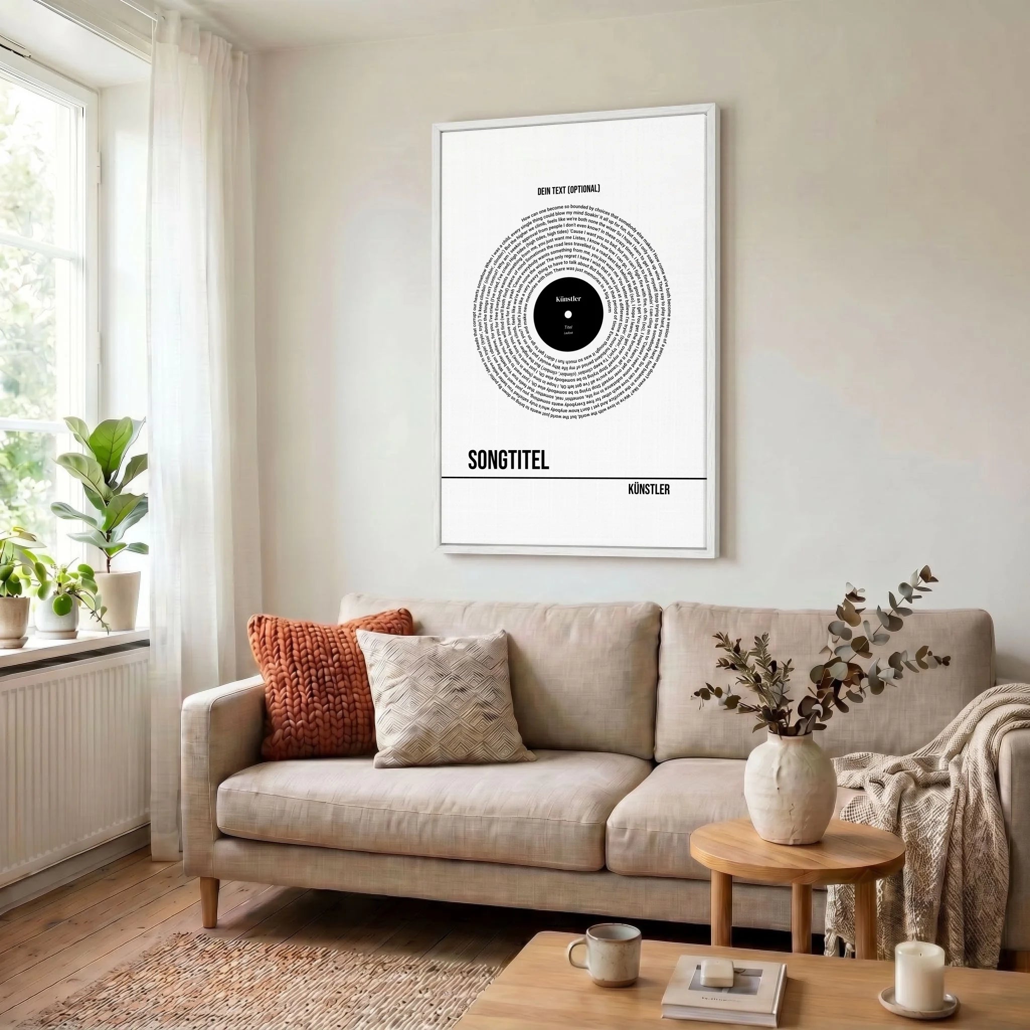 Leinwand Wohnzimmer 23 weiss