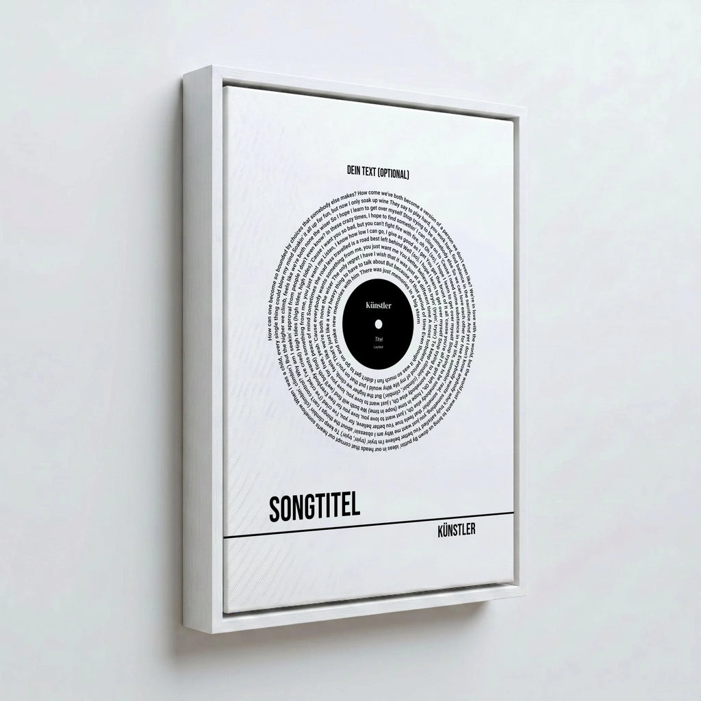 Perspektive Wand 34weiss canvas