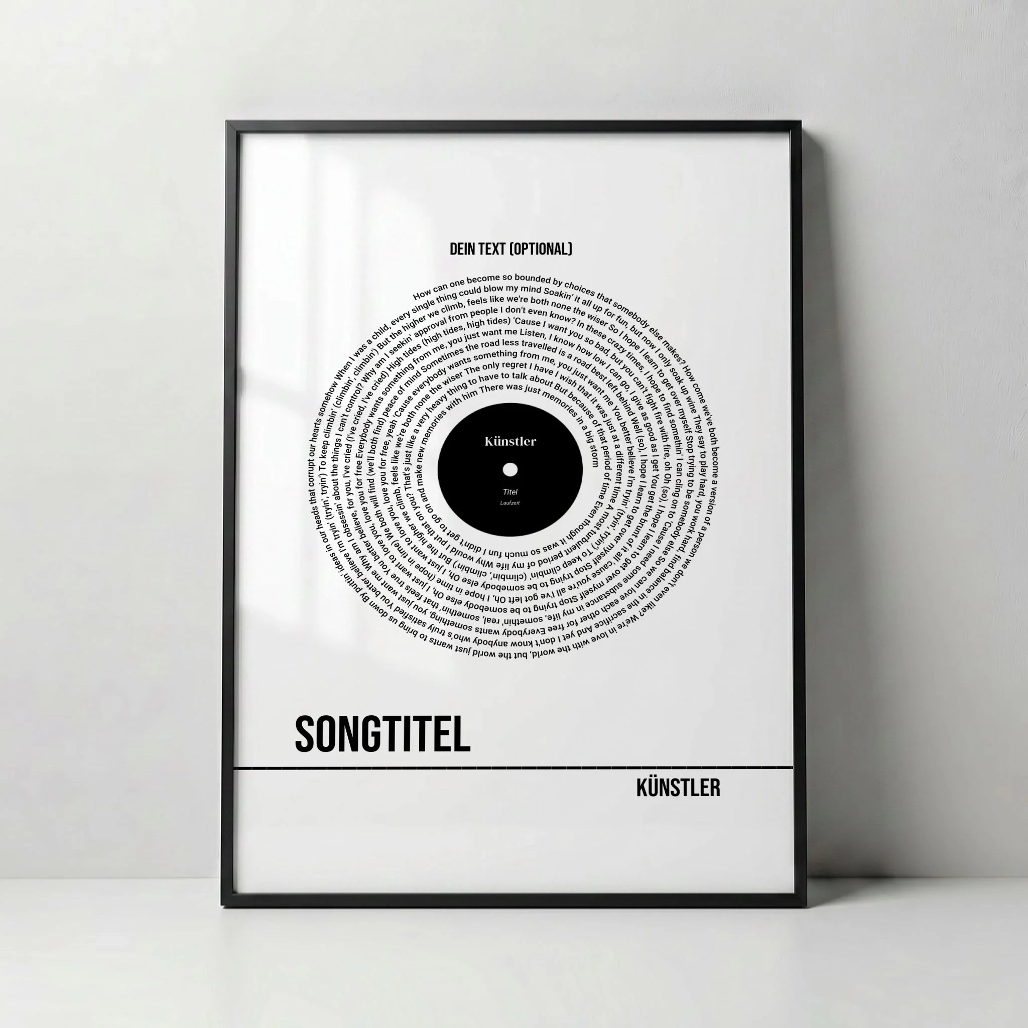 23 Poster schwarz